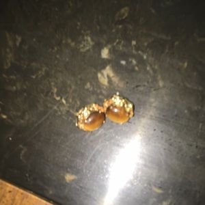 Tiger eye earrings